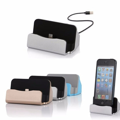 Cell phone charging base