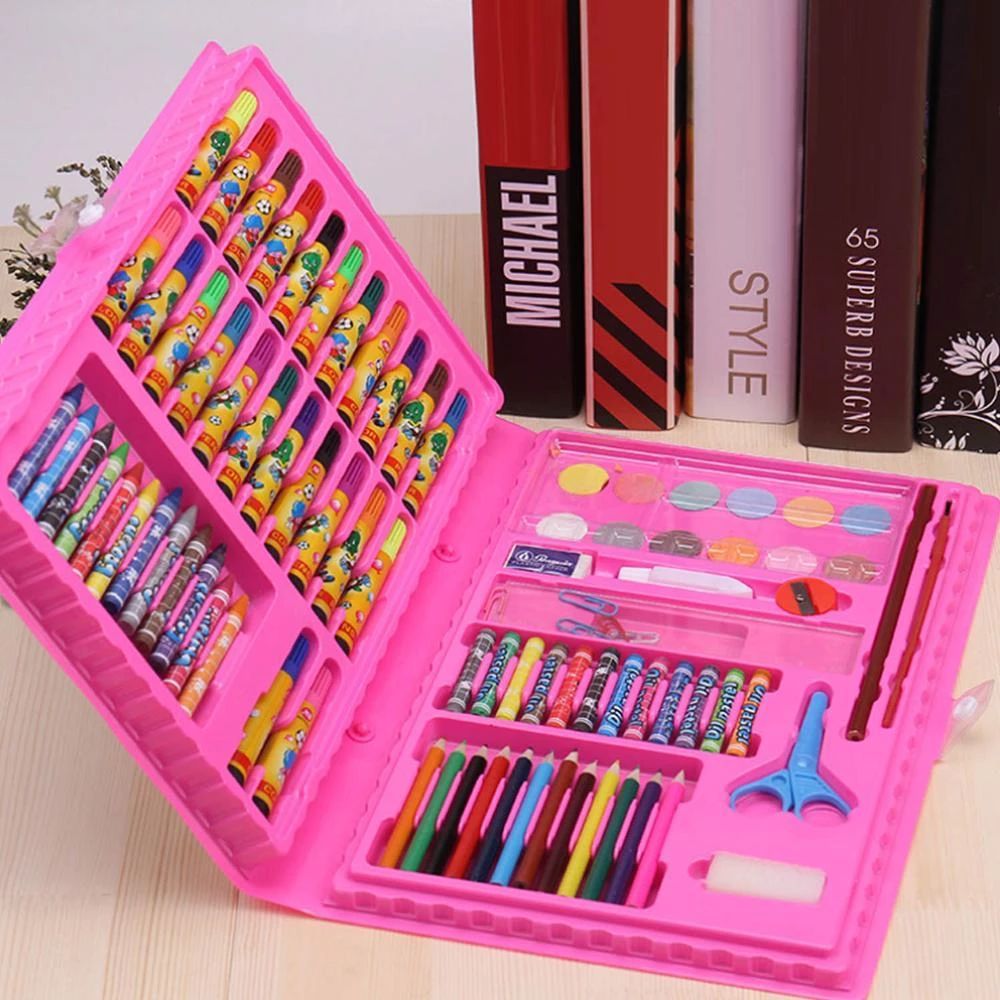 Art Set Suitcase x86 Pieces for Children + Free Shipping 