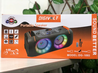 Digivolt DG-1093 4"x2 Bluetooth Speaker