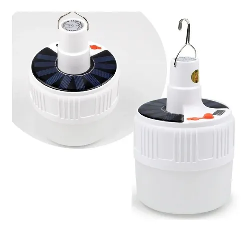 Bombillo Led Recargable Luz Solar