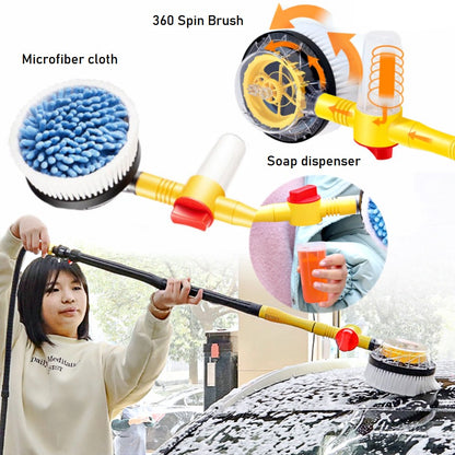 Rotating Car Foam Brush + Free Shipping 