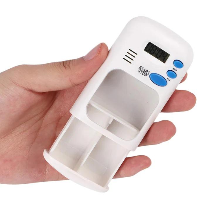 Mini Pill Box With Portable Alarm 