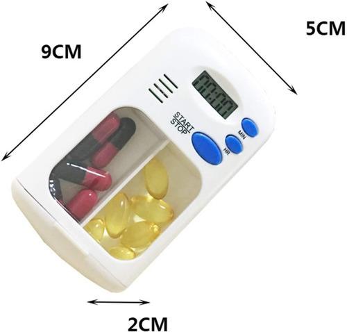 Mini Pill Box With Portable Alarm 