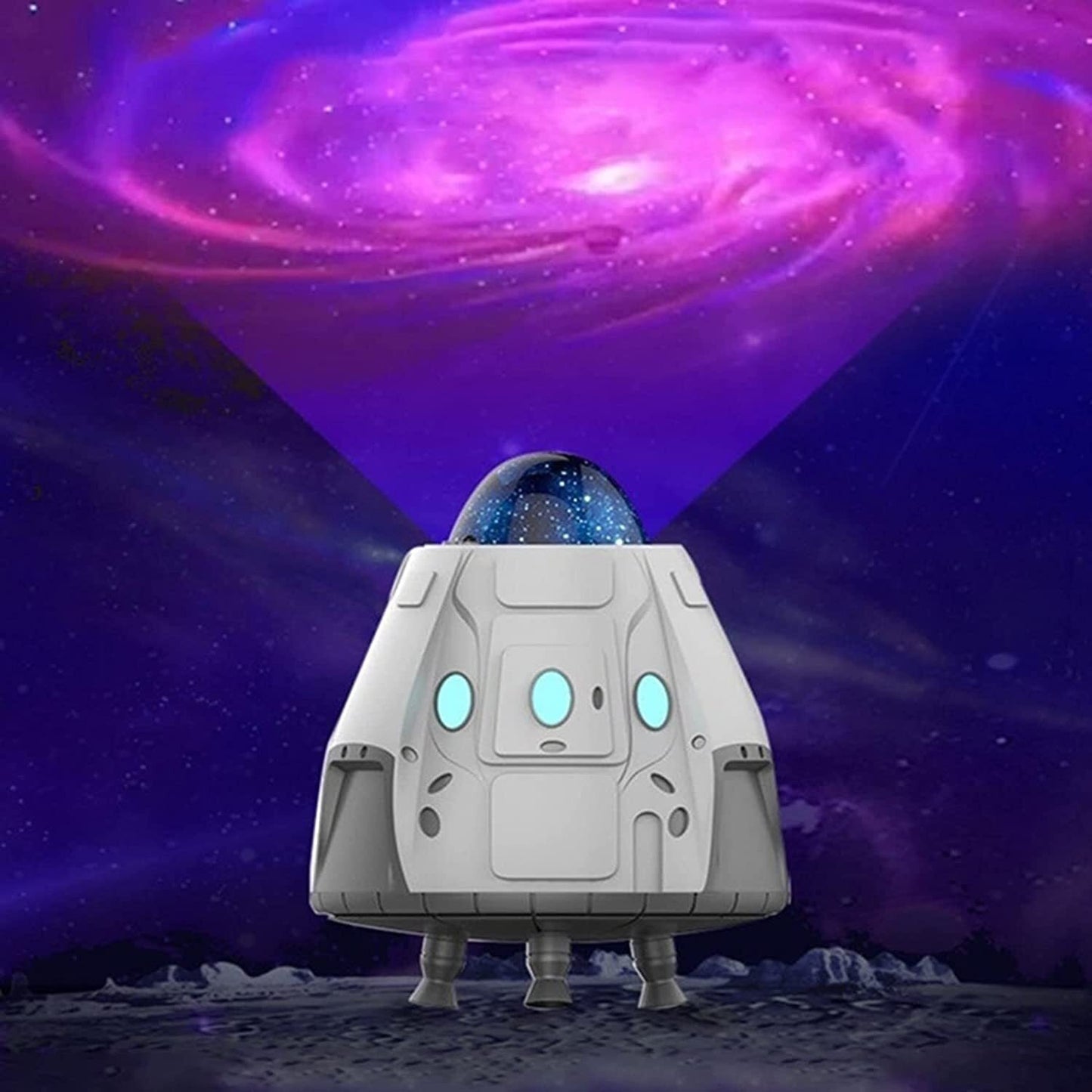 Space Capsule Galaxy Projector With Bluetooth Speaker + Free Shipping 