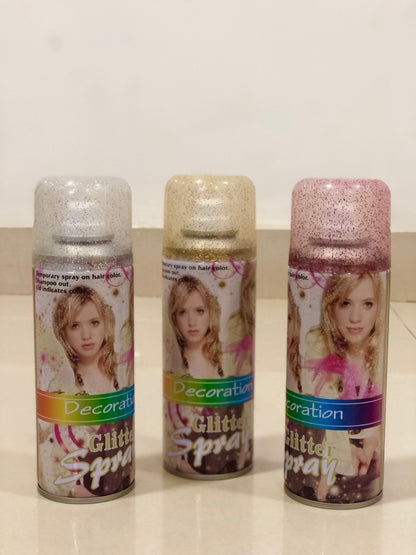 Glitter Para El Cabello En Spray 80g