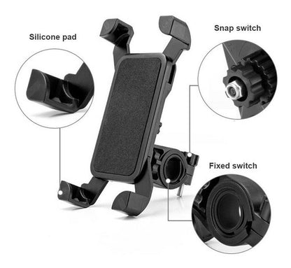 Cell Phone Holder For Motorcycle Or Bicycle