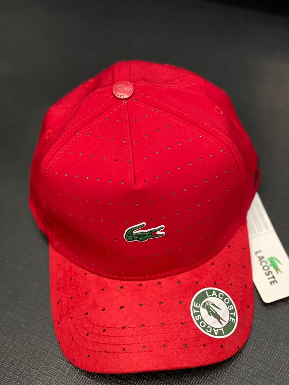 Gorras lacoste importadas unisex