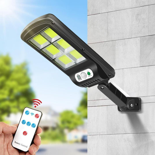 Outdoor Solar LED Lamp With Motion Sensor And Remote Control