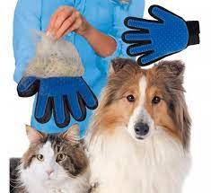 Silicone Glove Massage Hair Remover for Dogs and Cats X1