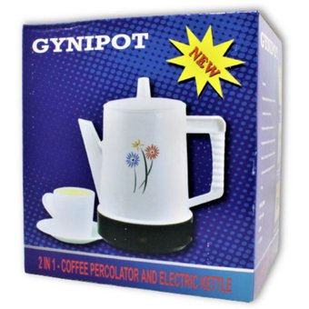 Gynipot 1.5L Electric Coffee Maker and Teapot 