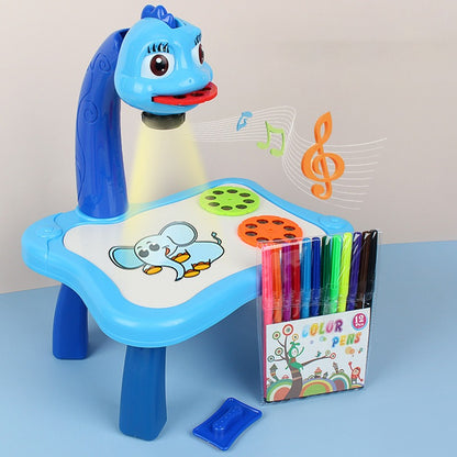 Interactive Drawing Projector Table for Kids + Free Shipping