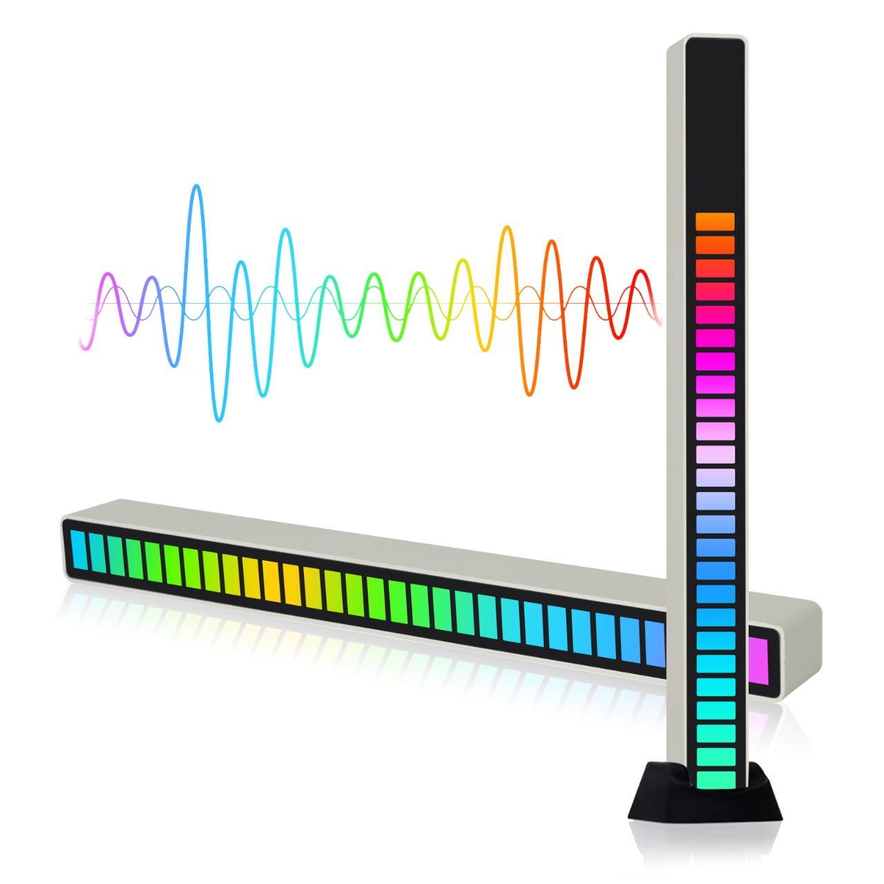 Barrita De Luz RGB Indicador Sonido Graduable + Envió Gratis