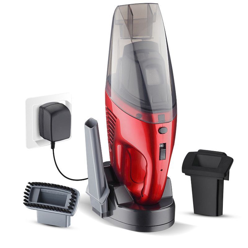 Cordless vacuum cleaner for furniture or car rechargeable