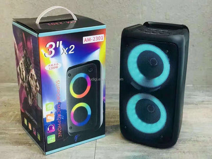 Portable RGB Bluetooth Speaker AM--2301