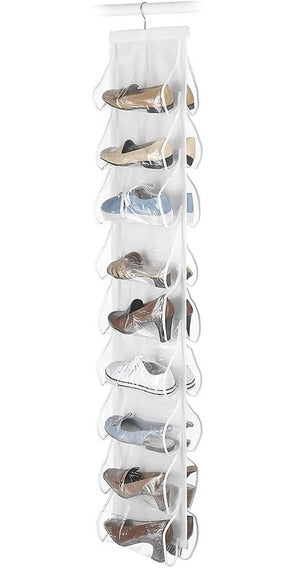 Hanging Shoe Organizer for 6 Pairs