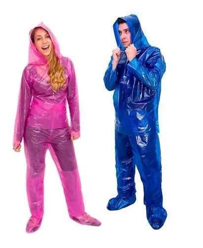 3-piece waterproof rain suit