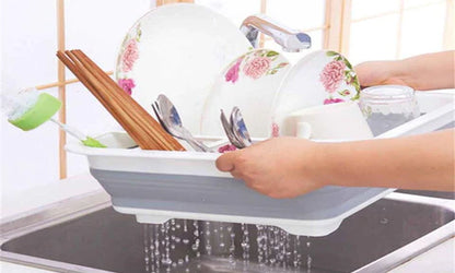 Foldable Kitchen Dish Drainer + Free Shipping 