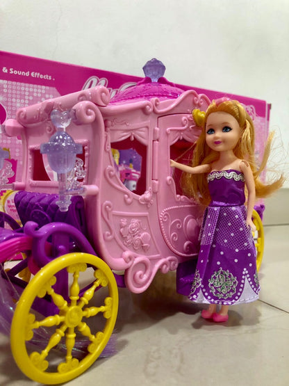 My Pretty Girl Princess Carriage + Doll