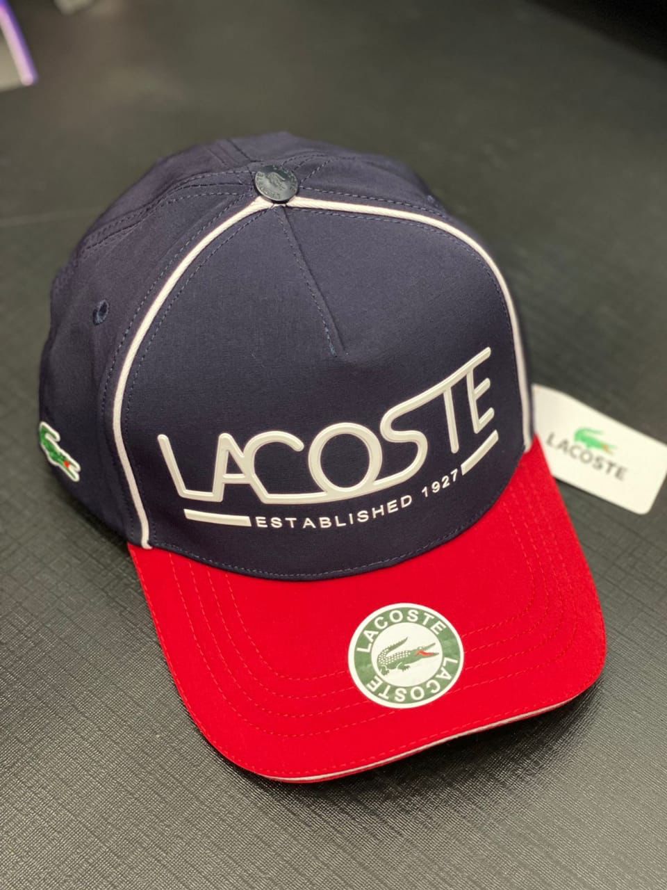 Gorras lacoste importadas unisex