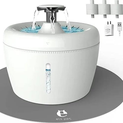 Fuente De Agua Para Mascotas 2.4litros