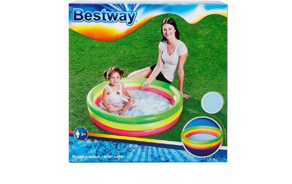 Rainbow Inflatable Pool