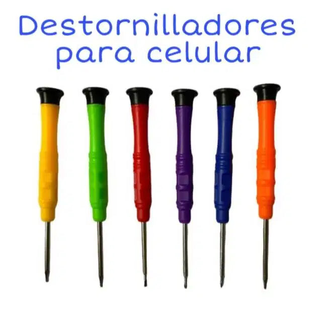 Kit De Destornilladores De Precisión Para Arreglo De Celulares x6