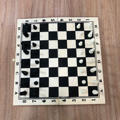 Wooden chess