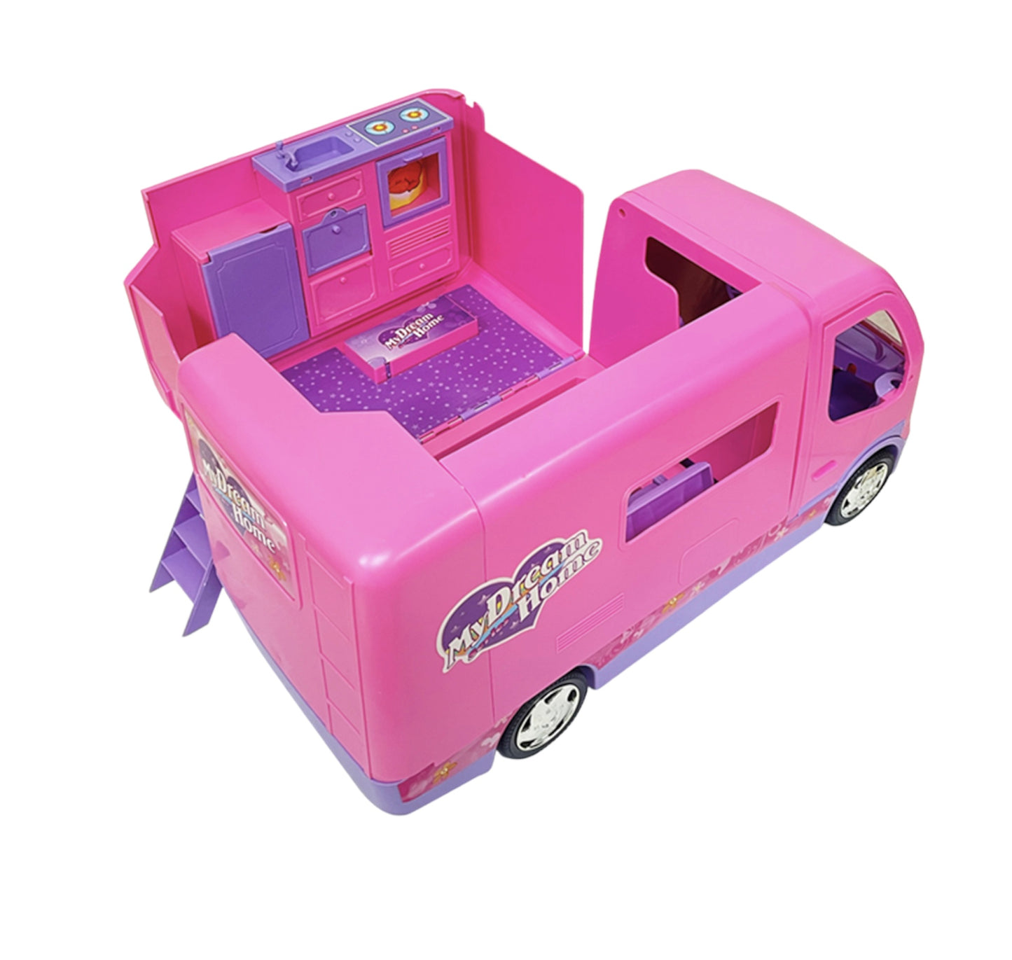 Barbie Camper with Bicycle + Free Shipping 