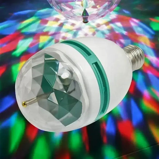 Rotating RGB Christmas Bulb