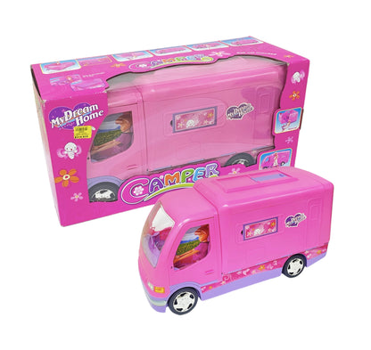 Barbie Camper with Bicycle + Free Shipping 