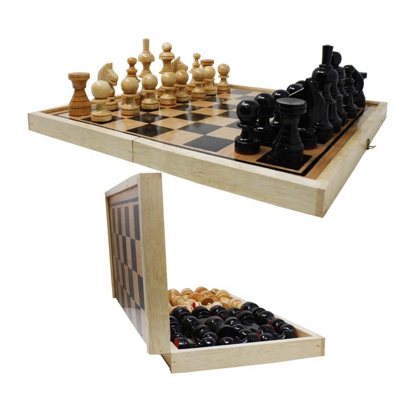 Wooden chess