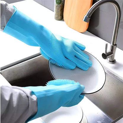 Silicone Dishwashing Gloves 