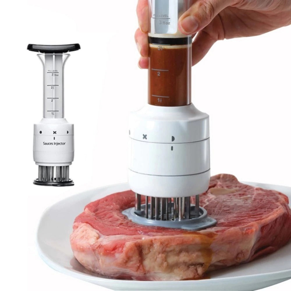 2 in 1 Meat Tenderizer and Sauce Injector 