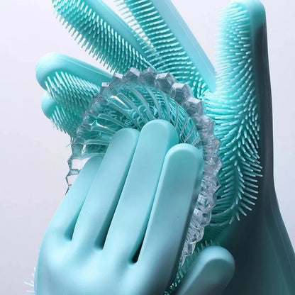 Silicone Dishwashing Gloves 