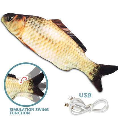 Electronic Pet Toy Fish With Movement