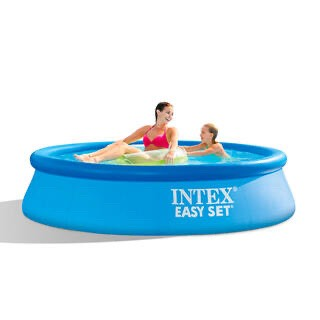 Easy inflatable pool