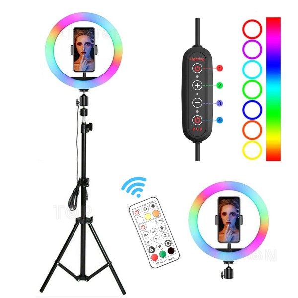 RGB Ring Light 26cm 