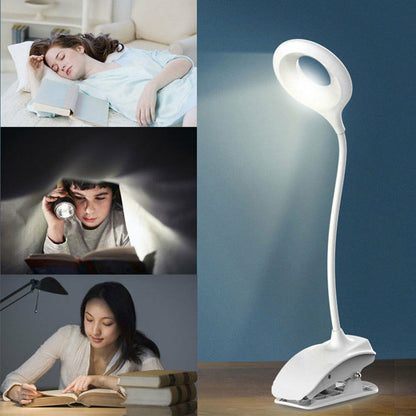 Flexible Portable Desk Lamp, Rechargeable LED Light